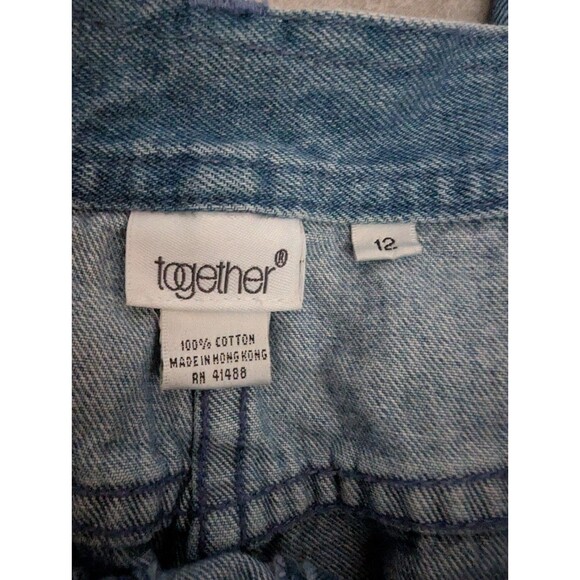 “Together Women’s High Rise Straight Leg Denim Jeans – Early 2000s Y2K” Sz 12 - Picture 6 of 13